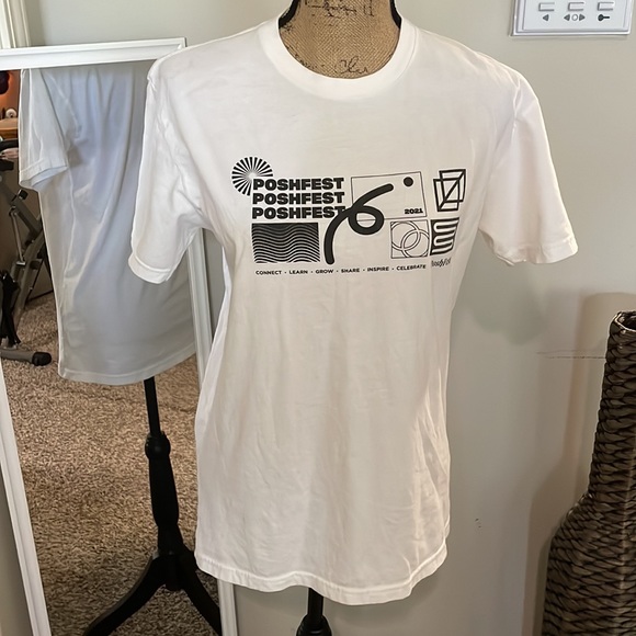 POSHFEST 2021 POSH logo party POSHMARK celebration SWAG POSHFEST 2022 fit check - Picture 4 of 14